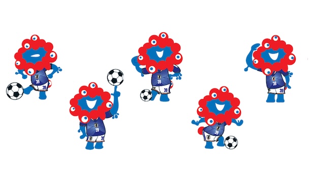 ミャクミャク・サッカー日本代表 オリジナル商品販売・発売予定・取扱拡大中