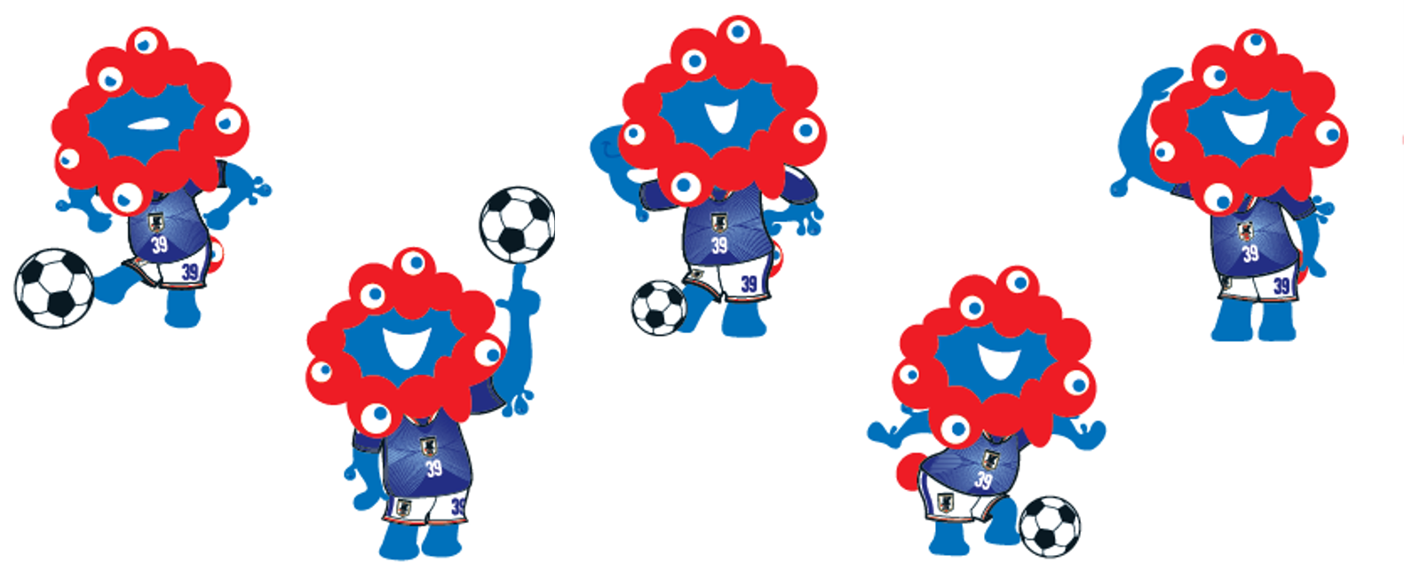 ミャクミャク・サッカー日本代表 オリジナル商品販売・発売予定・取扱拡大中